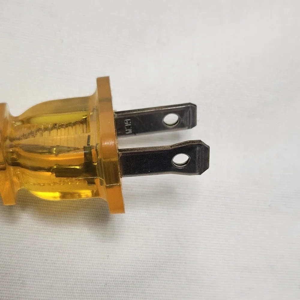 10ft Clear Gold, 18/2 Plastic Covered Lamp Cord Sets - Replacement‎ Parts